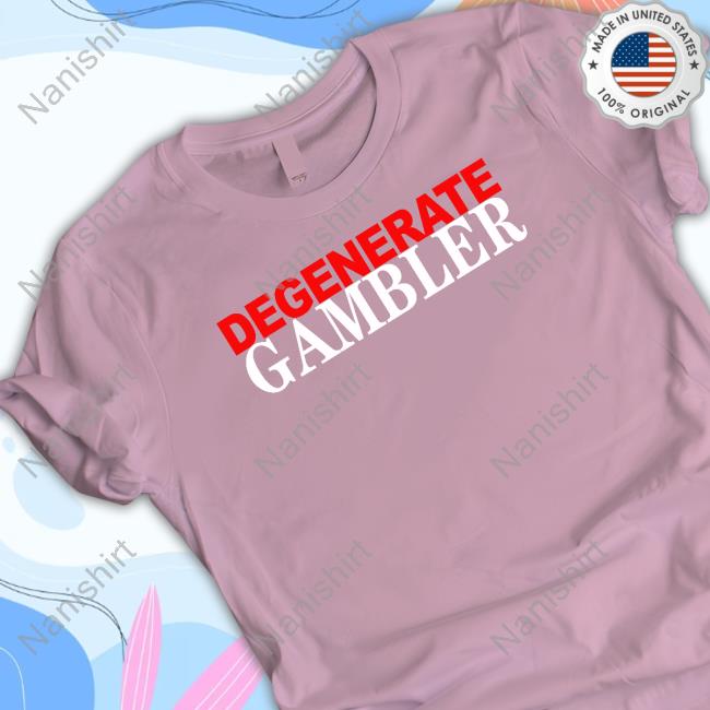 Official Degenerate Gambler Crewneck Sweatshirt
