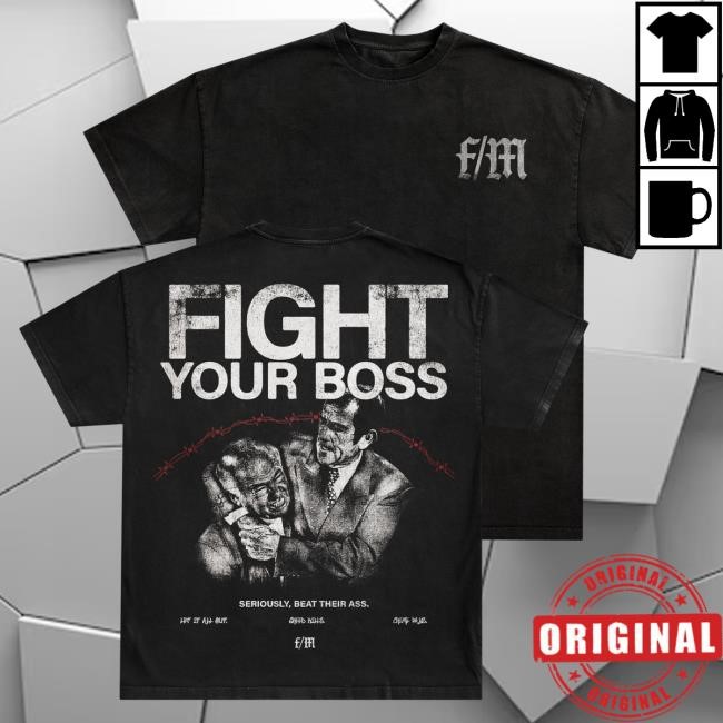 Official Finance And Maneuver Fight Your Boss - Attractive Hoodie Official Finance And Maneuver Fight Your Boss - Attractive Hoodie