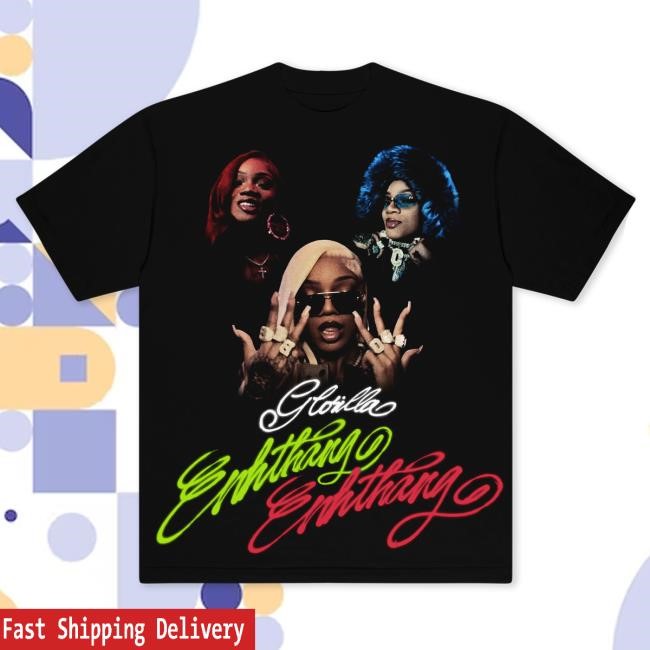 GloRilla Merch Store Ehhthang Ehhthang Anniversary Tee