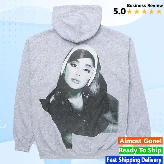Official Ariana Grande Apparel Clothing Merch Store Positions Photo Crewneck II Ariana Grande Shop
