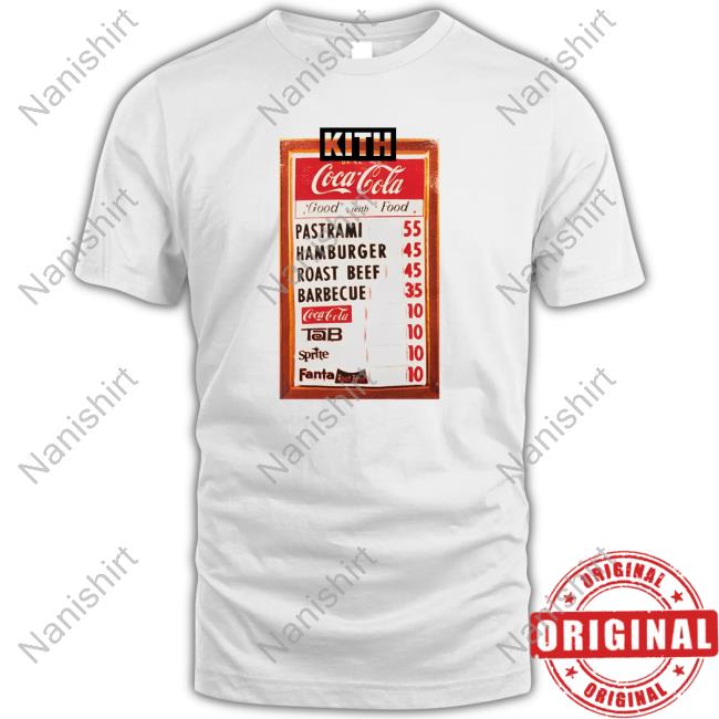 Luka Dončić Kith Coca Cola Menu Shirts