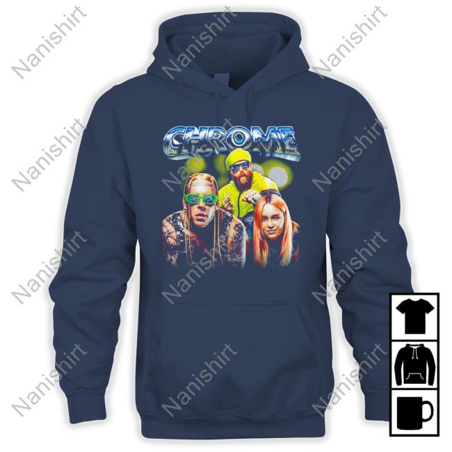 Official Hogxacal Retro Chrome Shirt Official Tom MacDonald Store Hogxacal Retro Chrome Shirt