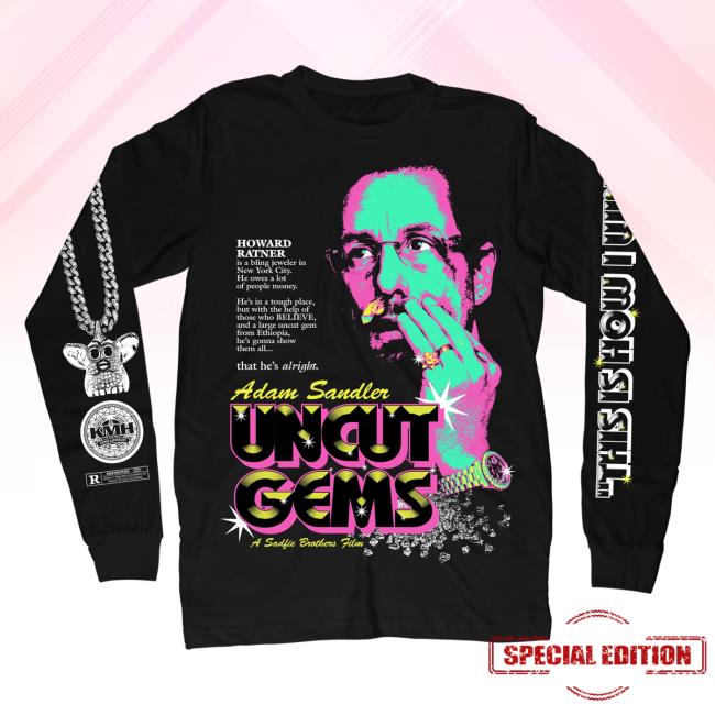 Official Studiohouse Designs Uncut Gems Long Sleeve Shirts