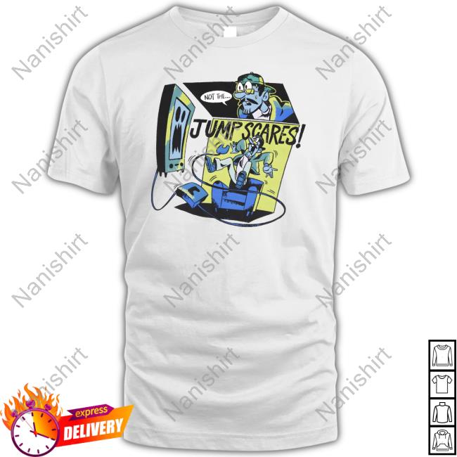FGTeeV Not The Jump Scares Long Sleeve Tee