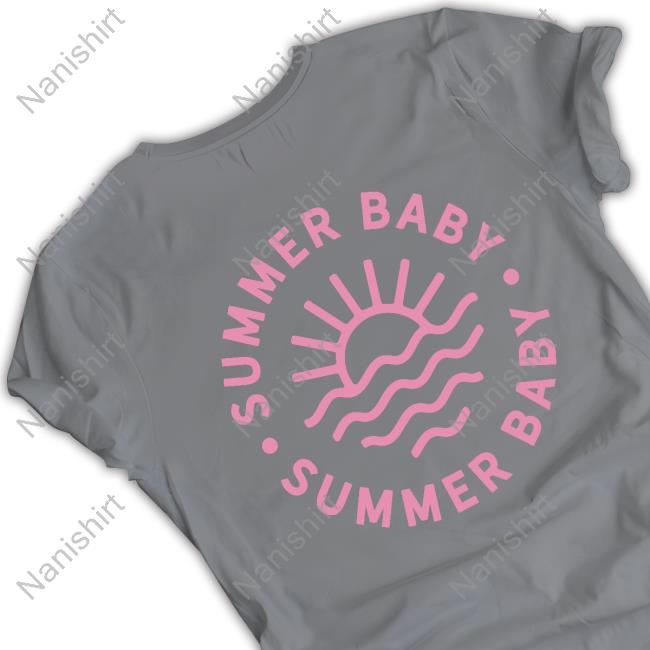 Official Jonas Brothers Merch Summer Baby Sunrise Tee Summer Baby Sunrise Tee - Black