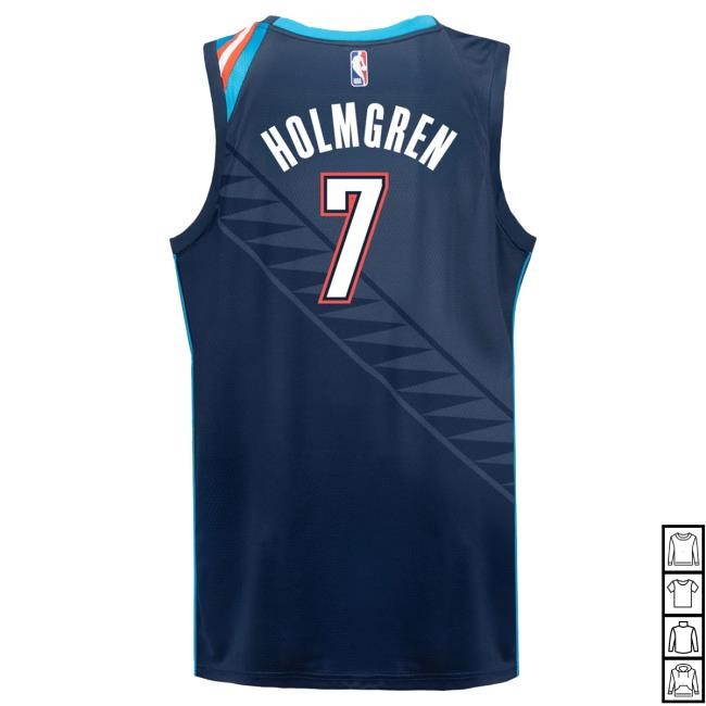 NBA Basketball Oklahoma City Thunder Chet Holmgren 2025-26 Youth City