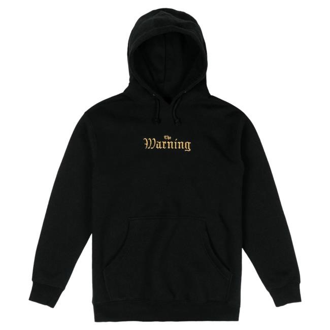 Official The Warning Merch Store The Warning TW Gold Embroidered Logo Crew The Warning Clothing Shop