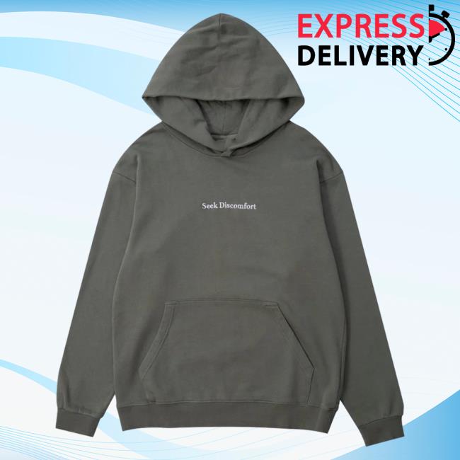 Official Seek Discomfort Merch Seeker Crewneck Sage