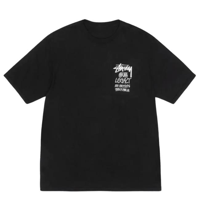 Sasom Stussy Our Legacy Work Shop 8 Ball Yin Yang Tee Pigment Dyed New Tee