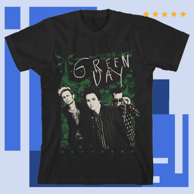 Official Green Day Merch Store Shop Green Day Green Lean Tees GreenDay
