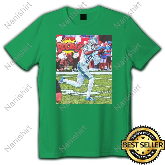 Official Detroit Apparel 313 Store Boom Jameson Williams 9 Shirts