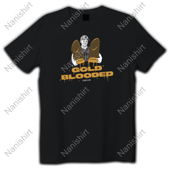Gold Blooded Shirt ApolloHOU