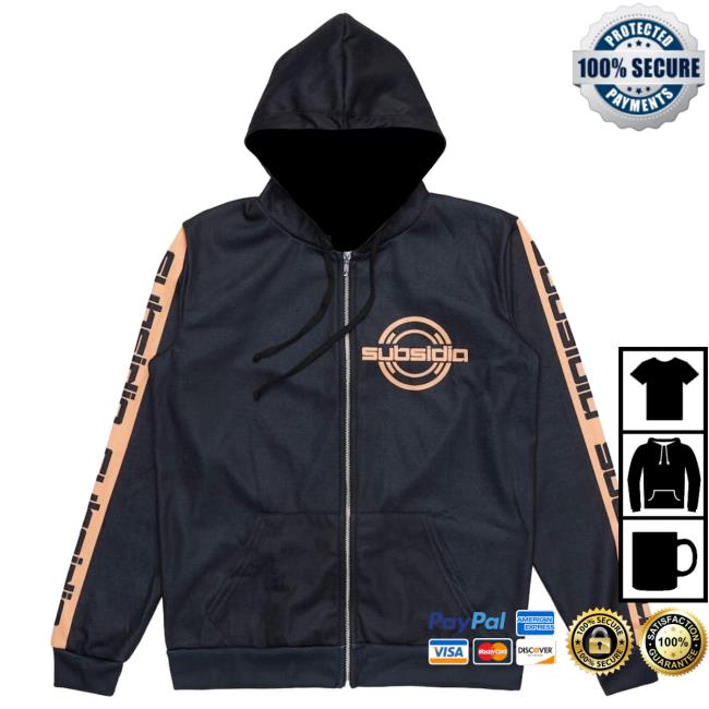 Official Excision Merch Bar Evolution 'Subsidia' Dye Sub Zip Sweater - Dusk MerchBar