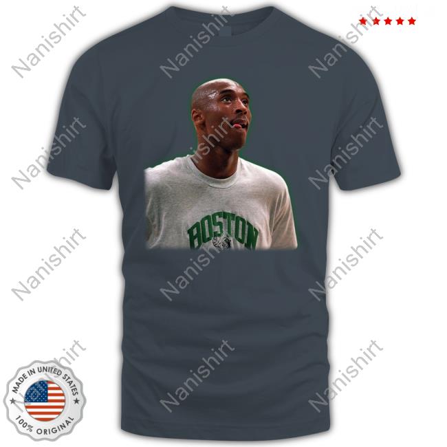Kobe Bryant In Celtics Gear Shirts