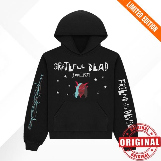 Friend of the Devils Hoodie Grateful Dead Merch