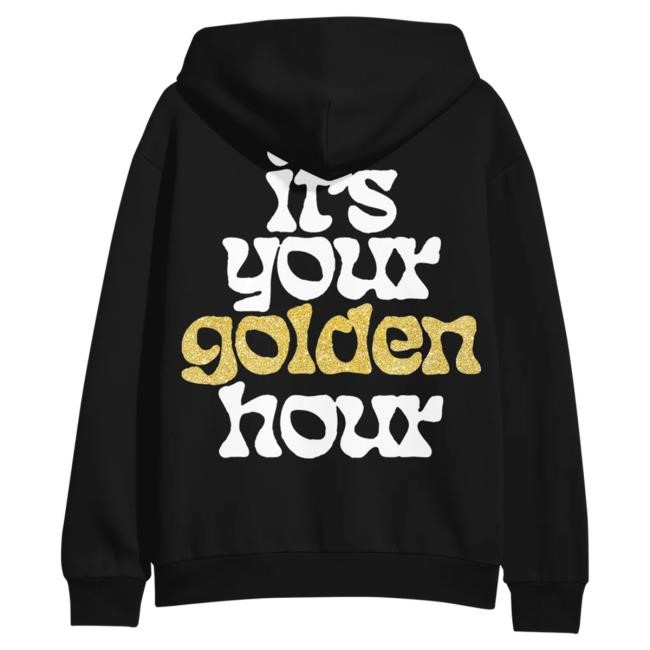 Official Jvke Merch Jvke Golden Hour Shimmer Popover Hoodie