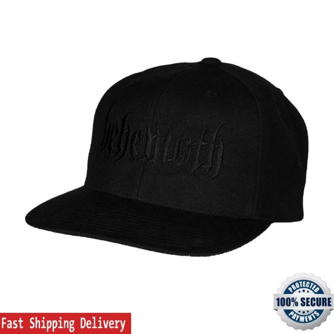 Behemoth - Logo Black Snapback Hat Behemoth Merch