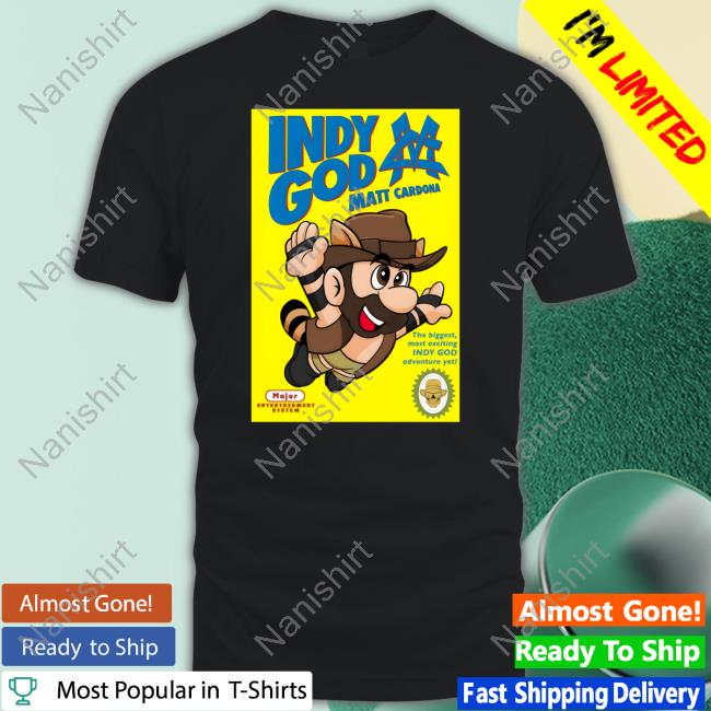 Official Pro Wrestling Tees Merch Indy God Matt Cardona Shirt