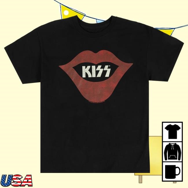 Kiss Lips T Shirt Kiss Band Official Merch Store