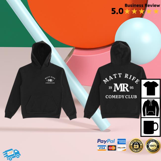 Official Matt Rife Merch Store Shop Matt Rife Classic Mr Comedy Club Crewneck