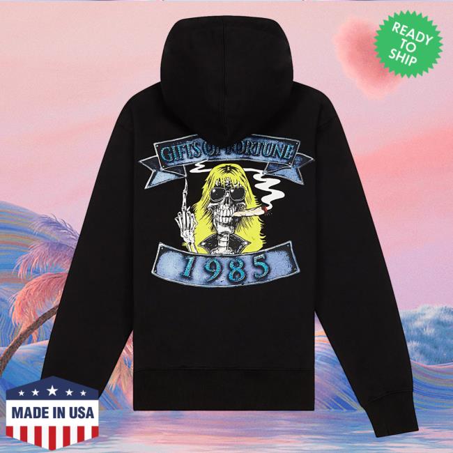 Official Hyde Park Clothing Capsule Nyc Merch Store Gifts Of Fortune Blunt Blowing Popover Hoodie Black Capsulenyc