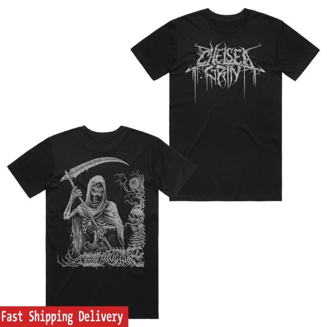 Official Chelsea Grin Merch Store Chelsea Grin Reaper Hooded T-Shirts