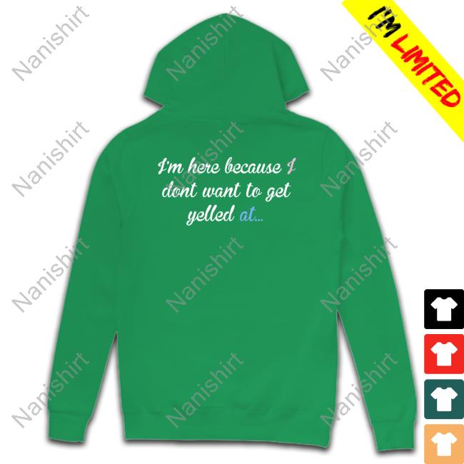 Zion Williamson I'm Here Because I Don't Want To Get Yelled At Shirts Philip Lewis