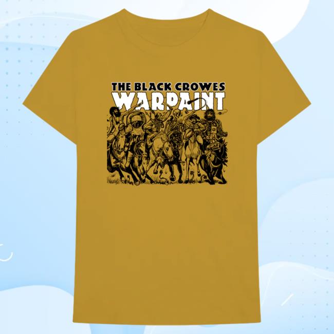 Official The Black Crowes Warpaint Tshirt