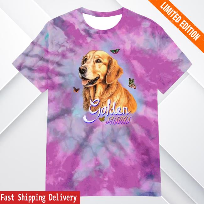 Official Pomme Merch Store Pomme Golden T Shirt - Édition Printemps-Été