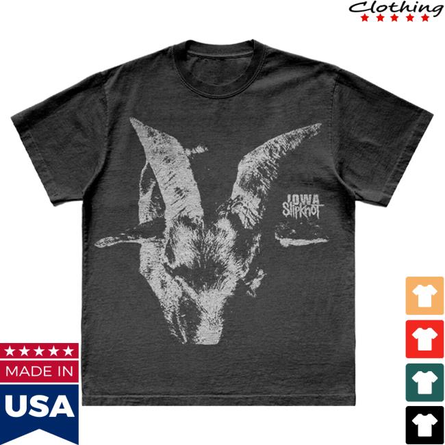 Official Slipknot Merch Store Slipknot Iowa Washed T-Shirts Slipknotmerch Apparel Clothing Shop
