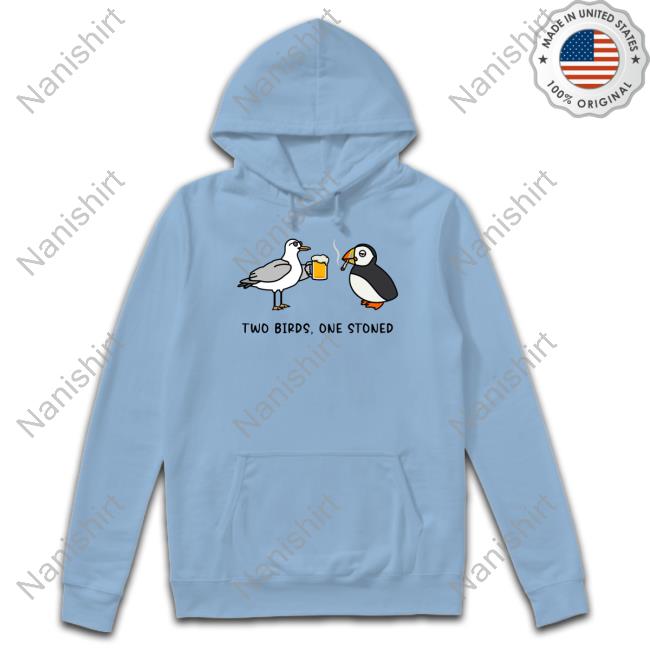 Alleverythingdolphin Merch Two Birds One Stoned Tee Shirt
