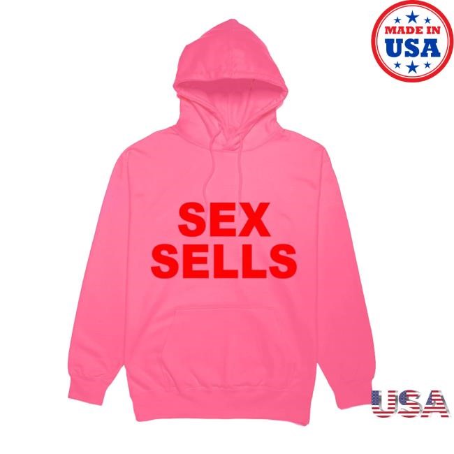 Tyga SEX SELLS Pullover Swearter Hoodie - Red Print Apparel Tyga Merch Shop