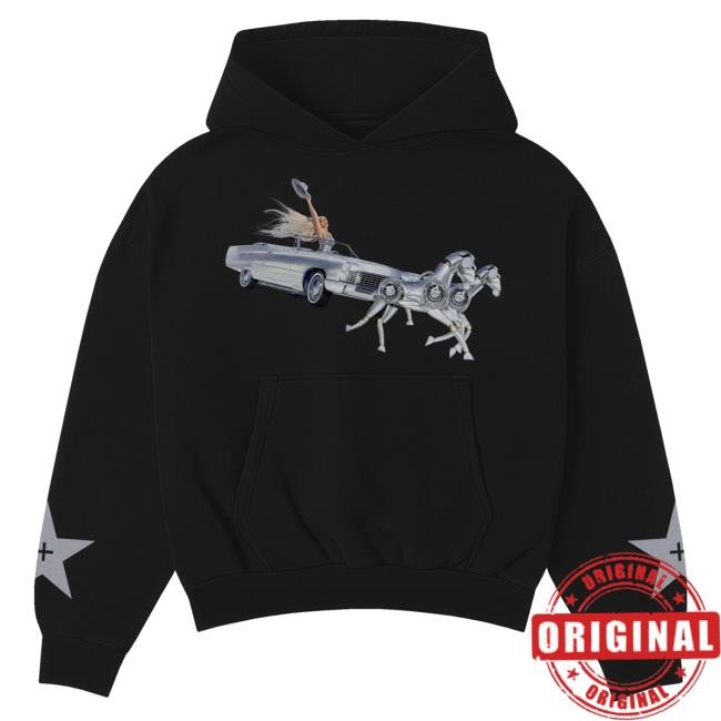 Official Beyonce Merch Store Silver Sleigh Hood Beyoncé Shop