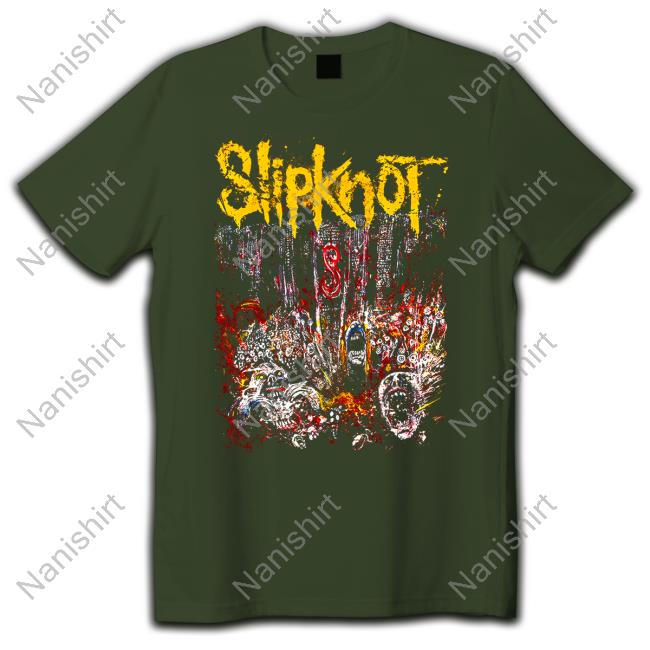 Slipknot Merch Live At Msg Tee Shirt II