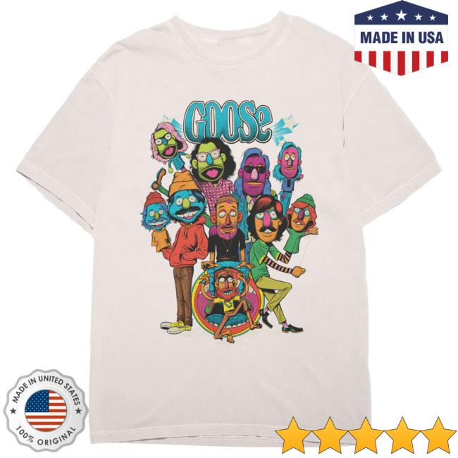Goose The Band Merch Store Puppets Shirt 2024