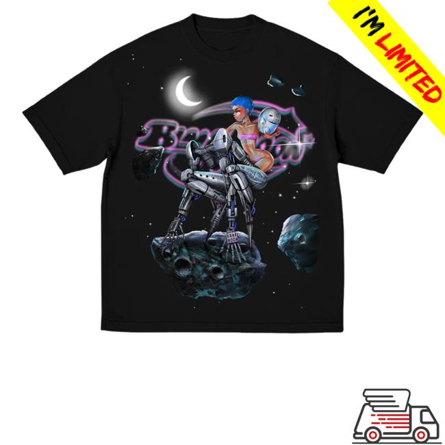Official Coi Leray Merch Blue Moon Coi Leray Tees