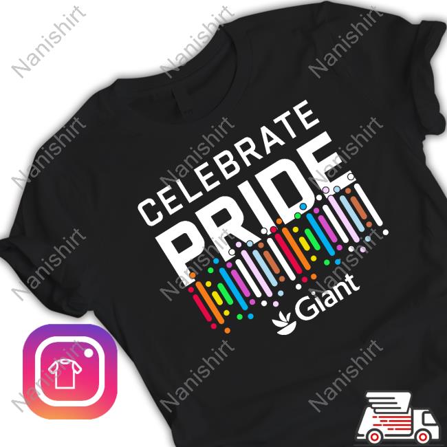 Celebrate Pride Giant Lgbtq Tee Shirt