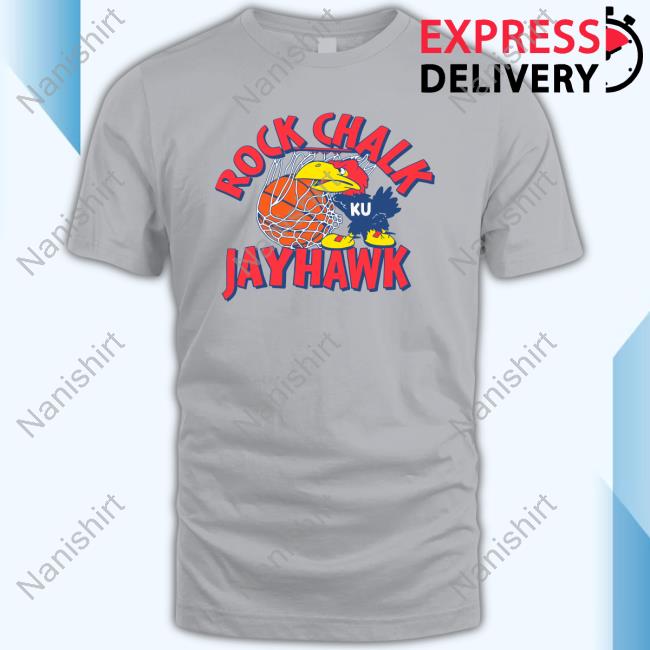 Kansas Jayhawks Homefield Vintage Rock Chalk Tee