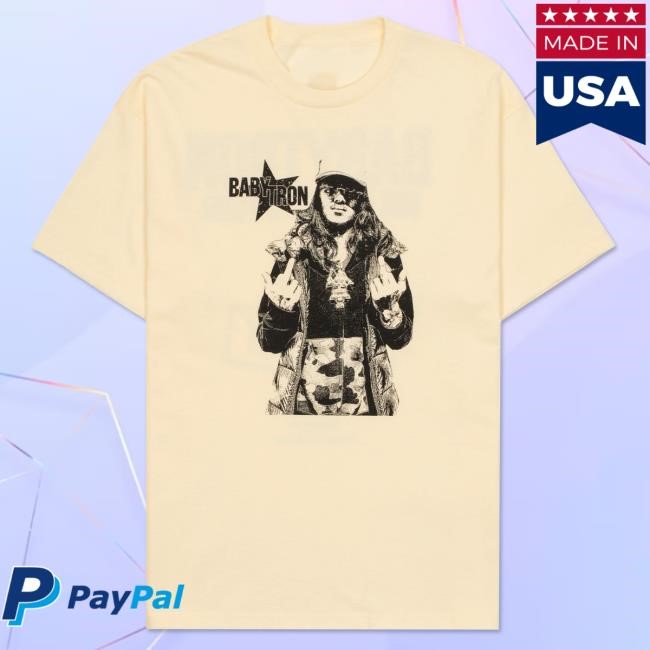 Official Babytron Store Br3 Tour T-Shirts (Cream) Baby tron