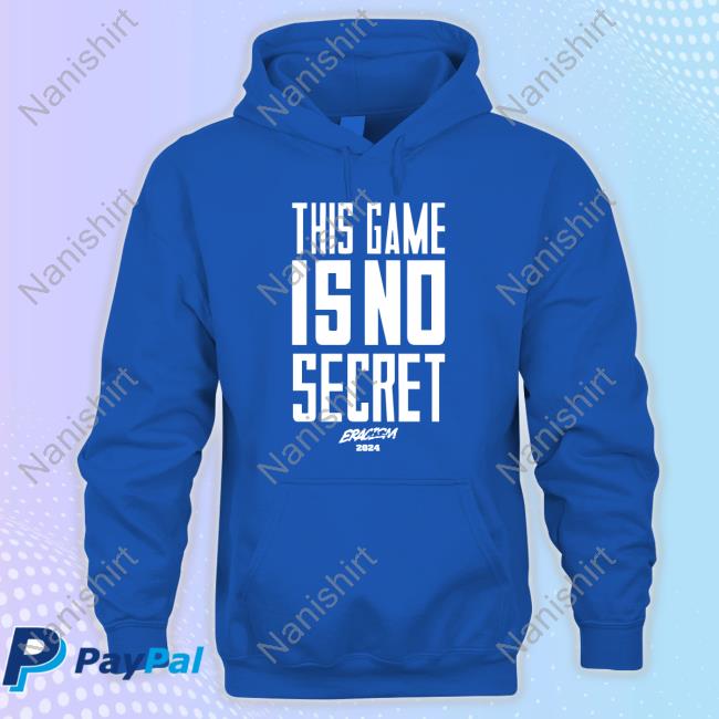 Official This Game Is No Secret Top Shirt