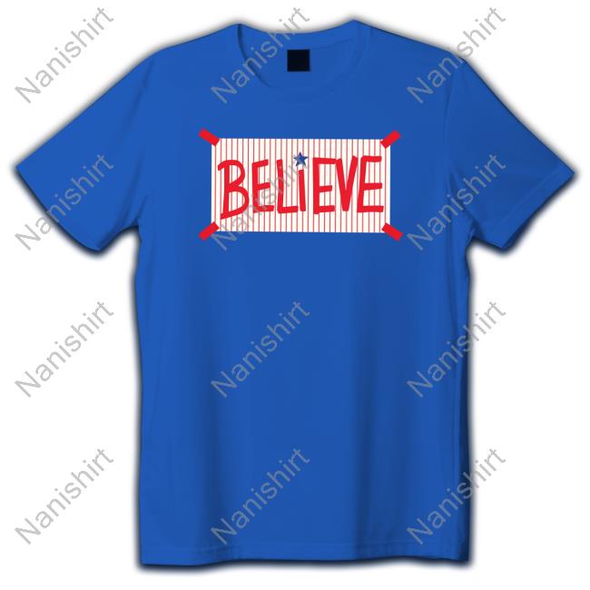 Official Phillies Believe T-Shirt