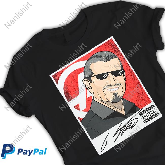 Guenther Steiner Album Cover Shirt