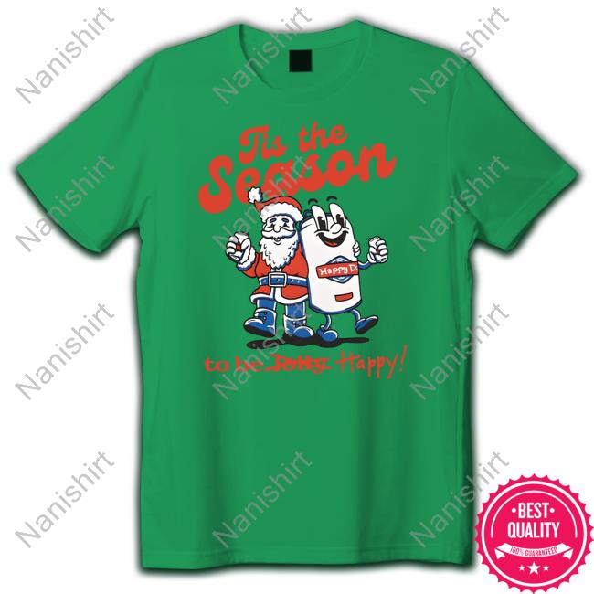 Happy Dad Merch Holiday Tis The Season White Hoodie