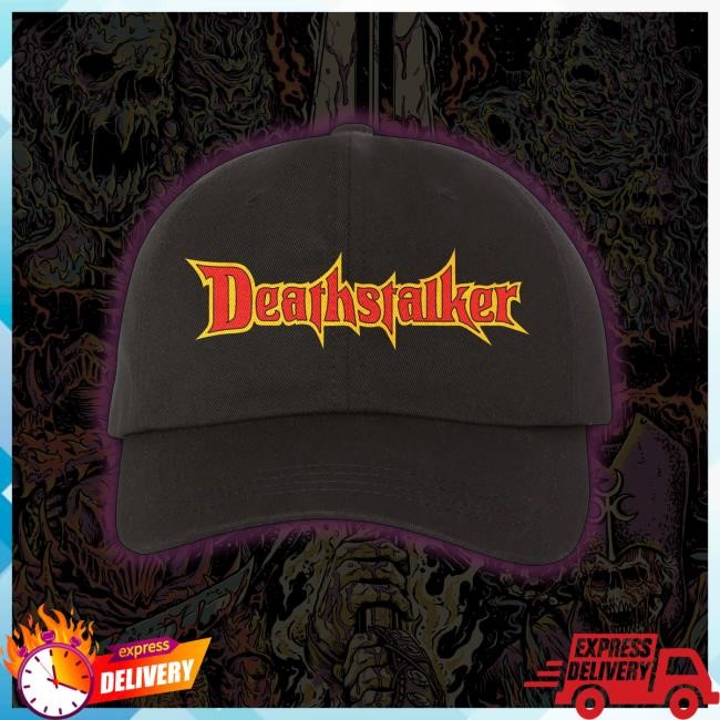 Deathstalker – Embroidered Hat Archival Graphic For Creep-O-Rama Fans