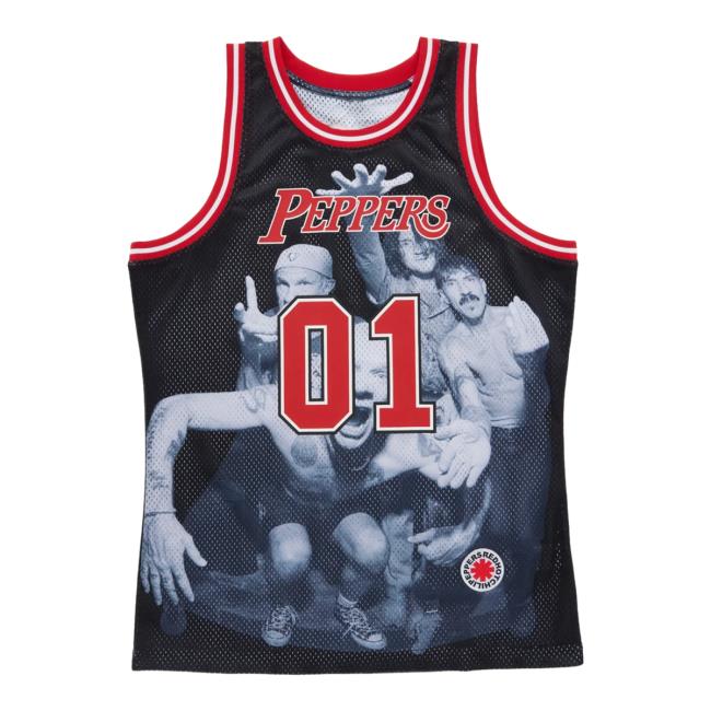 Official Red Hot Chili Peppers We See You Basketball Jersey T Shirt