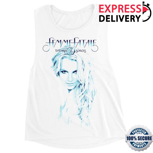 Official Britney Spears Merch Store Britney Spears Femme Fatale Tank Top Tee Britney Spears Apparel Clothing Shop BritneySpears