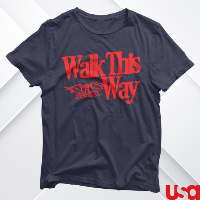 Official Aerosmith Merch Store Walk This Way Liberty Tees