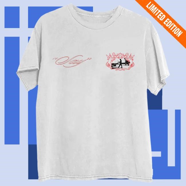 Official Keshi Merch Store Say Angel Tee - Keshi