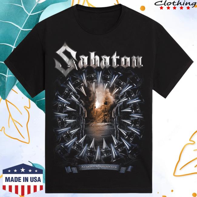 Official Sabaton Merch Store Sabaton Attero Dominatus Tee Sabaton Shop