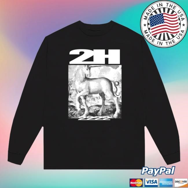 2H Black Unicorn Dateback LS 2Hollis Store Merch